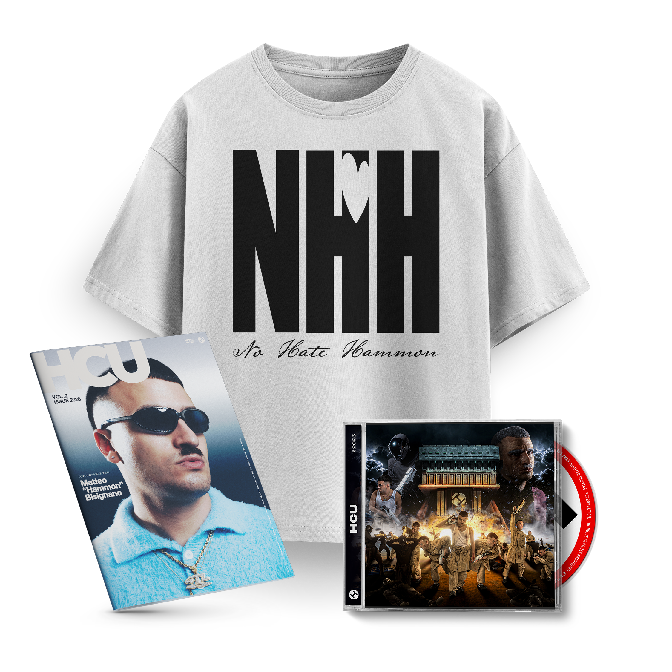 HCU - CD + T-Shirt + Magazine