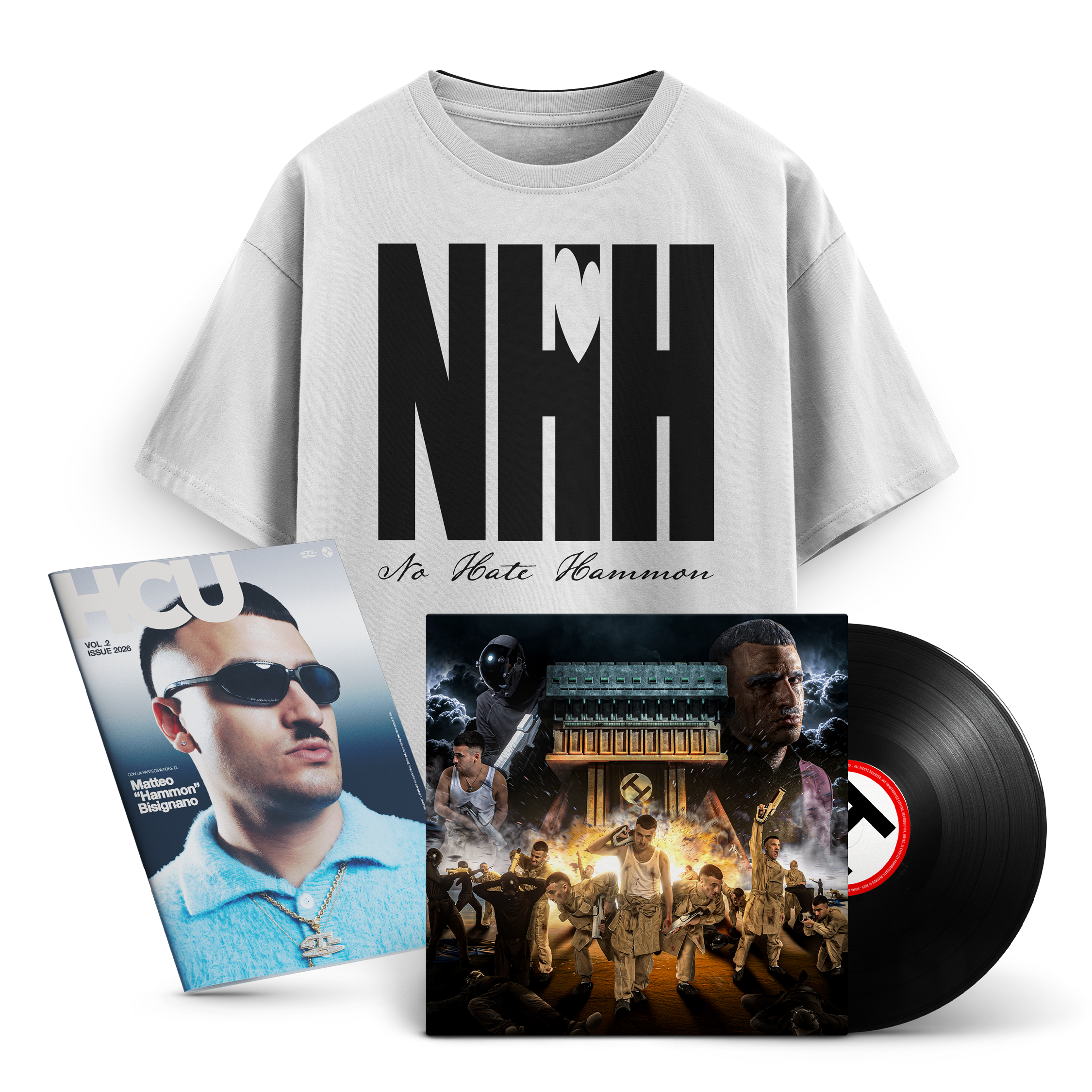 HCU - Vinile + T-Shirt + Magazine