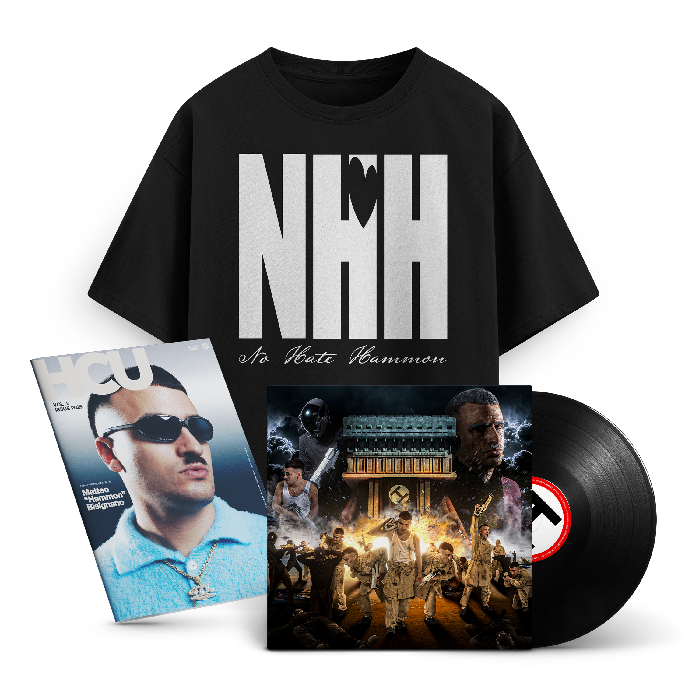 HCU - Vinile + T-Shirt + Magazine